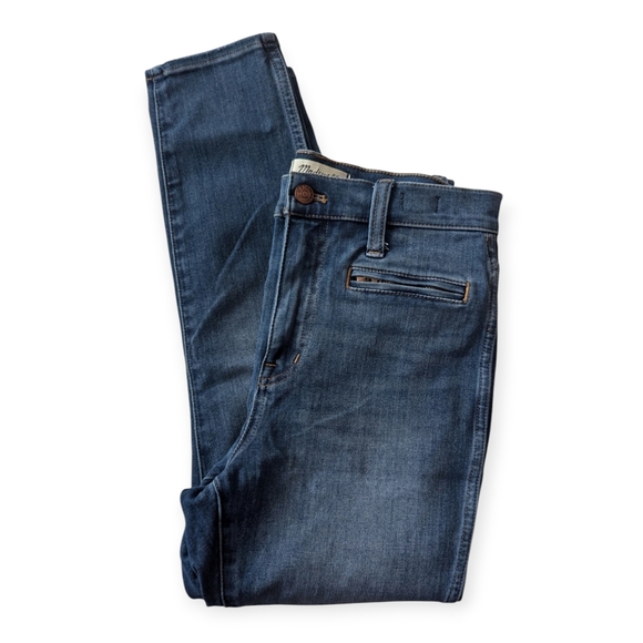 Madewell Roadtripper Jegging size 27P with Front Zipper Pocket Detail High Rise - Picture 12 of 12